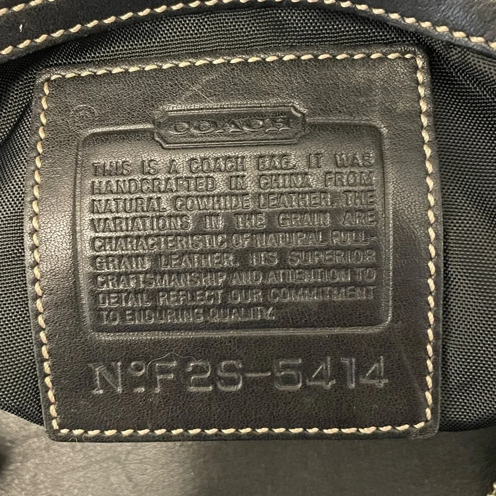 Vintage Coach Bleecker Weekender Traveler Tote Bag - Picture 12 of 16